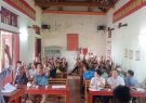THỰC HIỆN NỘI DUNG TỔ CHỨC HỘI NGHỊ LẤY Ý KIẾN NHÂN DÂN VỀ PHƯƠNG ÁN SẮP XẾP ĐVHC CẤP XÃ TRÊN ĐỊA BÀN HUYỆN CẨM THỦY.