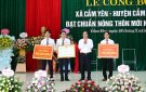  Sáng ngày 19/5/2022 xã Cẩm Yên long trọn tổ chức Lê công bố và đón bằng công nhận xã Đạt chuẩn Nông thôn mới năm 2021