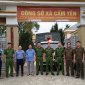 Ban chỉ đạo ATTG xã Cẩm Yên tổ chứ ra quân giải tỏa hành lang an toàn giao thông dọc tuyến đường 518B qua địa bàn xã.